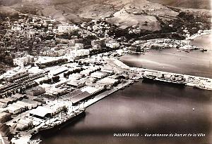 Philippeville - Vue aerienne Port et Ville 2